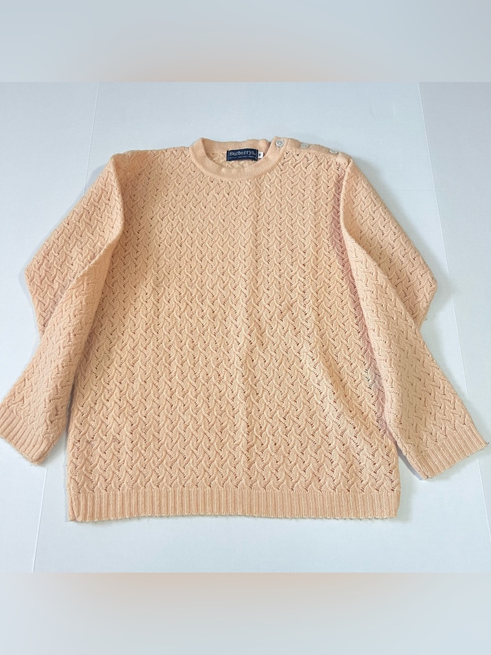Vintage Burberrys Wool Sweater M